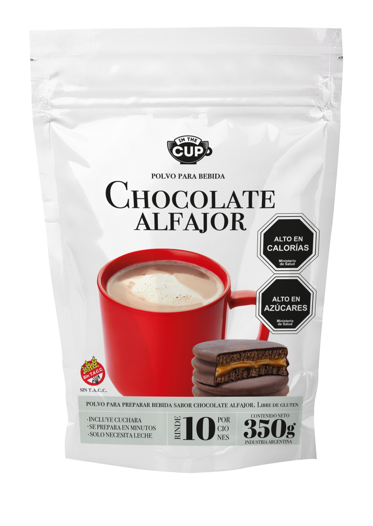 Chocolate Alfajor In The Cup